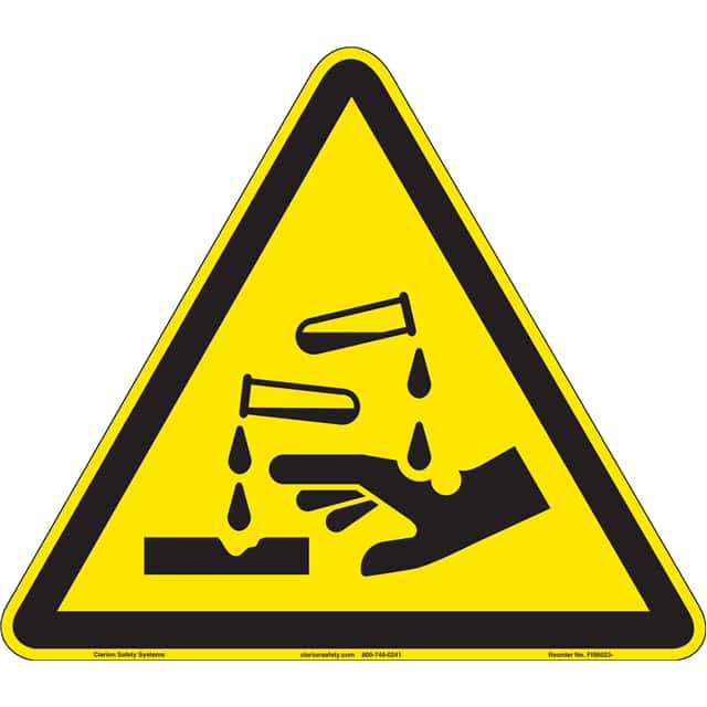 FIS6023-MVFAB ISO SYMBOL  9.20" X 8.00" SIGN