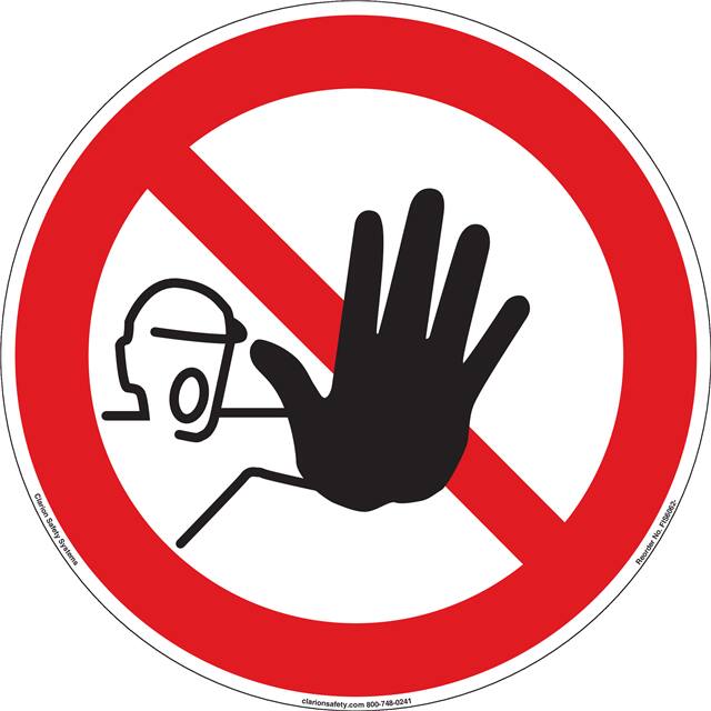 FIS6062-MVFA6 ISO SYMBOL   14" DIA SIGN