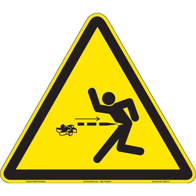 FIS5113-MVFAB ISO SYMBOL  9.20" X 8.00" SIGN