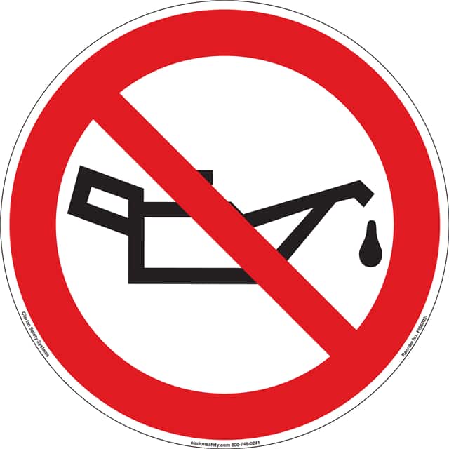 FIS6002-BJFA6 ISO SYMBOL 16.00" X 16.00" SIGN