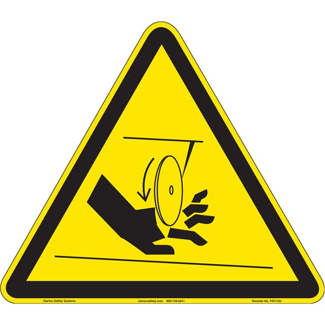 FIS1128-MVFA9 ISO SYMBOL  16.10" X 14.00" SIGN