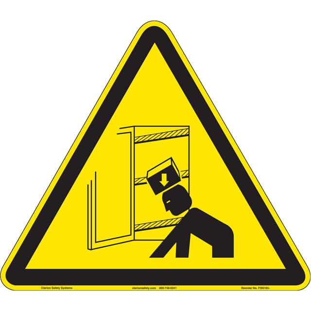 FIS5165-MVFAB ISO SYMBOL  9.20" X 8.00" SIGN
