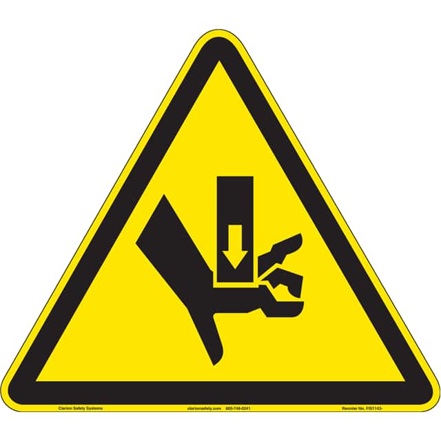 FIS1143-MVFA9 ISO SYMBOL  16.10" X 14.00" SIGN