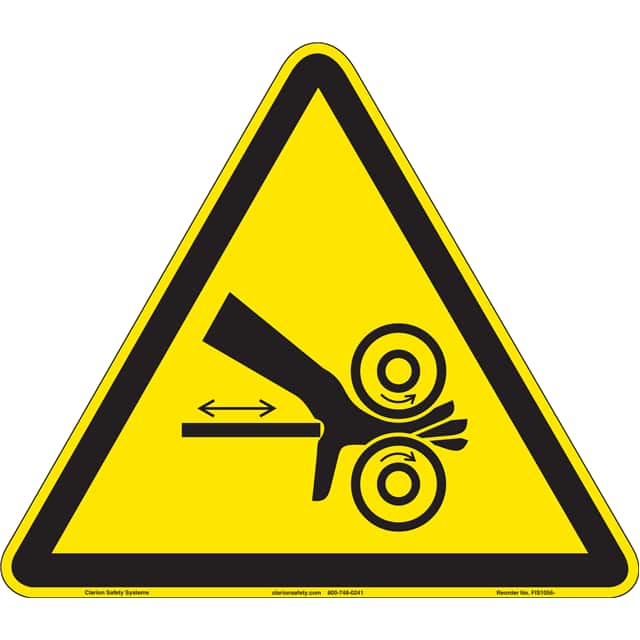 FIS1056-MVFA9 ISO SYMBOL  16.10" X 14.00" SIGN