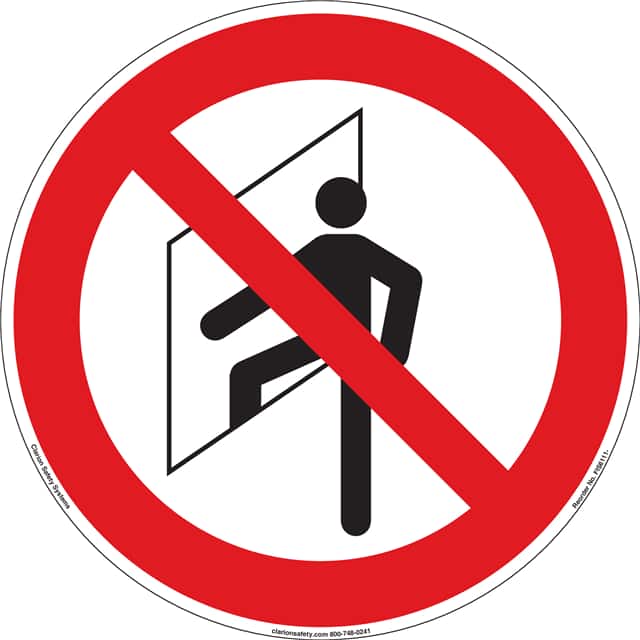 FIS6111-MVFA7 ISO SYMBOL   18" DIA SIGN