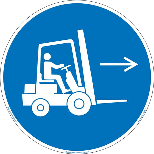 FIS6072-BJFA6 ISO SYMBOL 16.00" X 16.00" SIGN