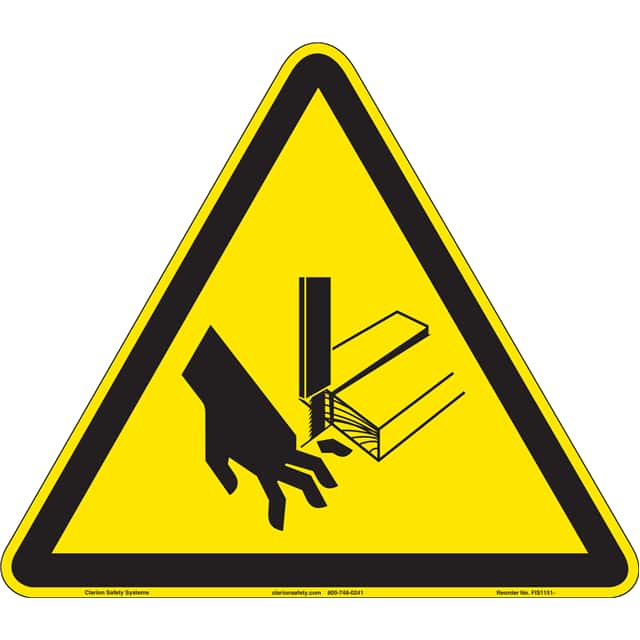 FIS1151-MVFAB ISO SYMBOL  9.20" X 8.00" SIGN