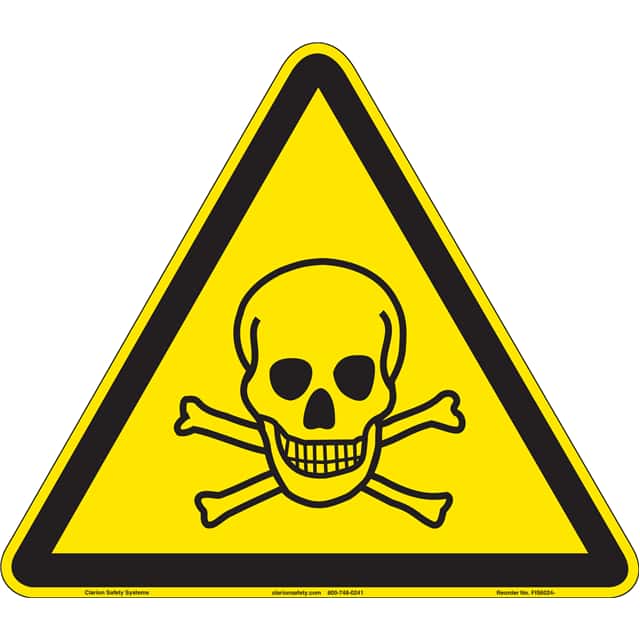 FIS6024-MVFAB ISO SYMBOL  9.20" X 8.00" SIGN