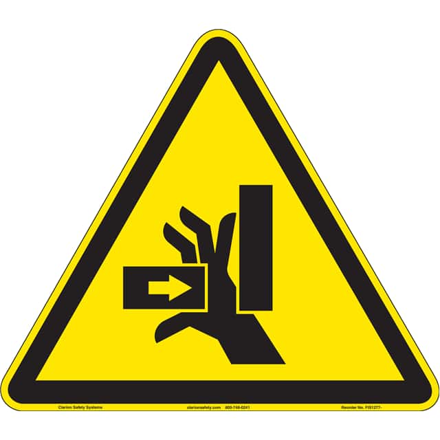 FIS1277-MVFAB ISO SYMBOL  9.20" X 8.00" SIGN
