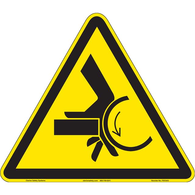 FIS1043-MVFA9 ISO SYMBOL  16.10" X 14.00" SIGN