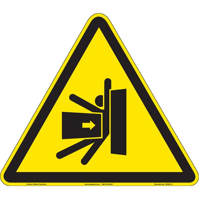 FIS5013-MVFAB ISO SYMBOL  9.20" X 8.00" SIGN