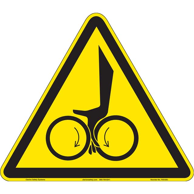 FIS1035-MVFAB ISO SYMBOL  9.20" X 8.00" SIGN