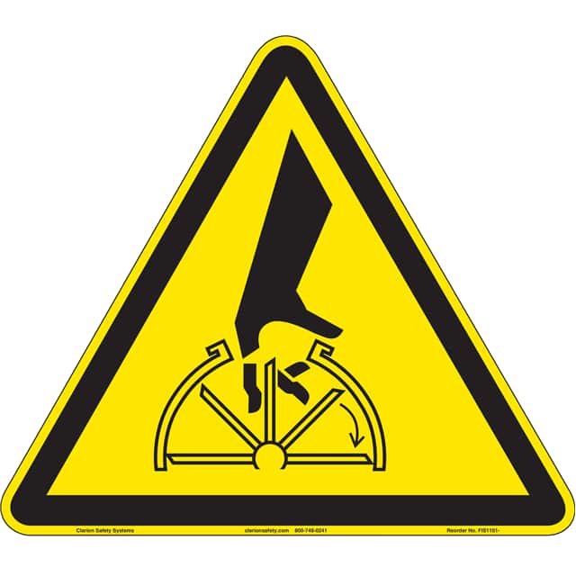 FIS1101-MVFA9 ISO SYMBOL  16.10" X 14.00" SIGN