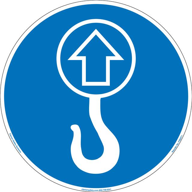 FIS6071-MVE9H ISO SYMBOL   8" DIA SIGN