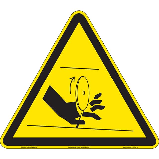 FIS1173-MVFA9 ISO SYMBOL  16.10" X 14.00" SIGN