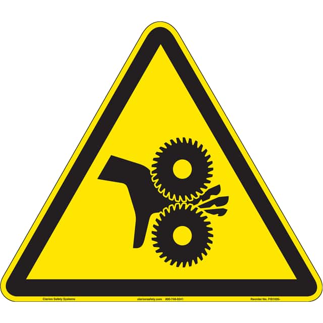 FIS1026-MVFAB ISO SYMBOL  9.20" X 8.00" SIGN