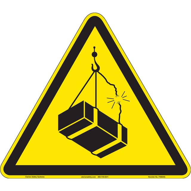 FIS6046-MVFAB ISO SYMBOL  9.20" X 8.00" SIGN