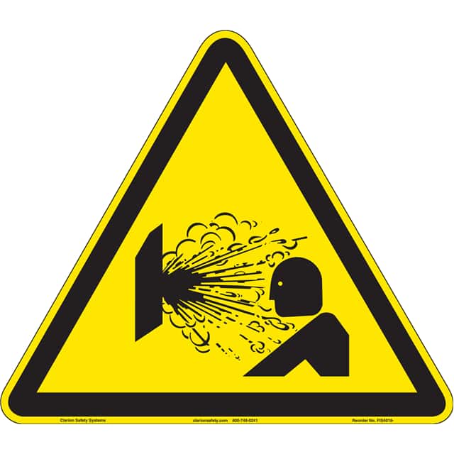 FIS4019-MVFAB ISO SYMBOL  9.20" X 8.00" SIGN