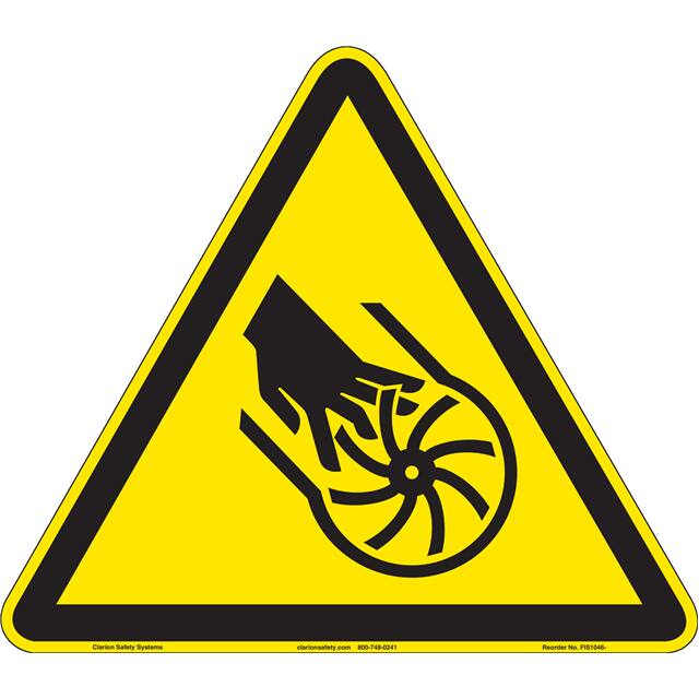 FIS1046-MVFAB ISO SYMBOL  9.20" X 8.00" SIGN