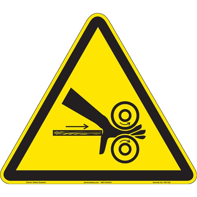 FIS1180-MVFA9 ISO SYMBOL  16.10" X 14.00" SIGN