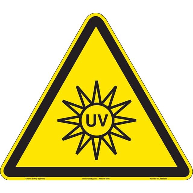 FIS6123-MVFAB ISO SYMBOL  9.20" X 8.00" SIGN