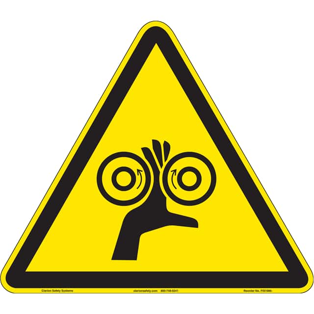 FIS1096-MVFAB ISO SYMBOL  9.20" X 8.00" SIGN