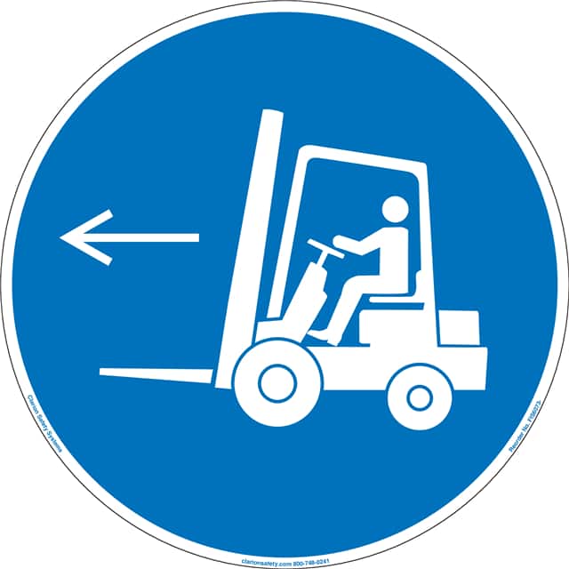 FIS6073-MVE9H ISO SYMBOL   8" DIA SIGN
