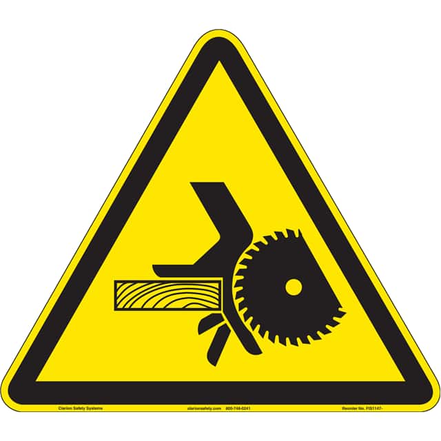 FIS1147-MVFAB ISO SYMBOL  9.20" X 8.00" SIGN