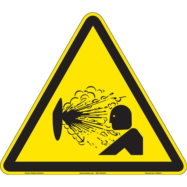 FIS4021-MVFAB ISO SYMBOL  9.20" X 8.00" SIGN