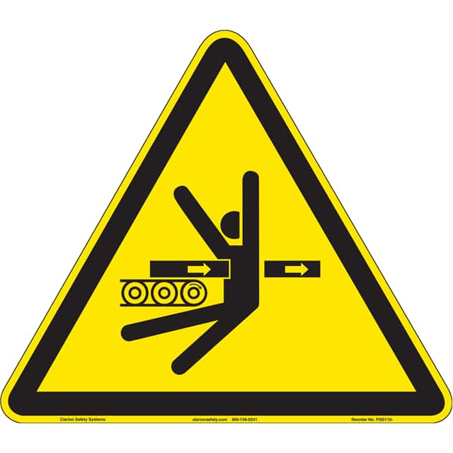 FIS5110-MVFAB ISO SYMBOL  9.20" X 8.00" SIGN