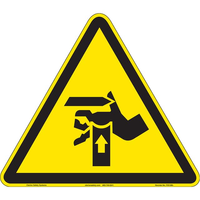 FIS1286-MVFA9 ISO SYMBOL  16.10" X 14.00" SIGN