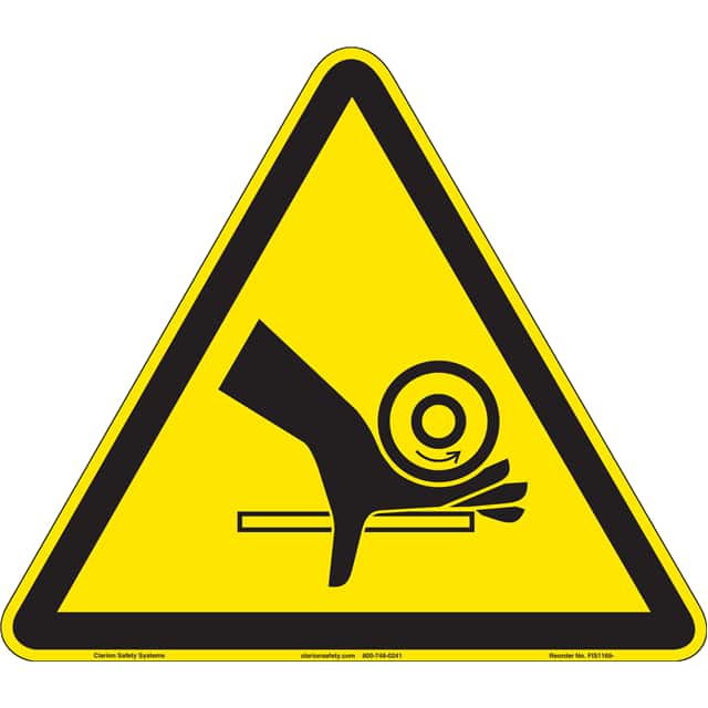 FIS1169-MVFAB ISO SYMBOL  9.20" X 8.00" SIGN