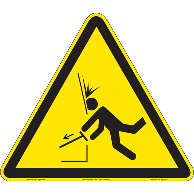 FIS5167-MVFAB ISO SYMBOL  9.20" X 8.00" SIGN