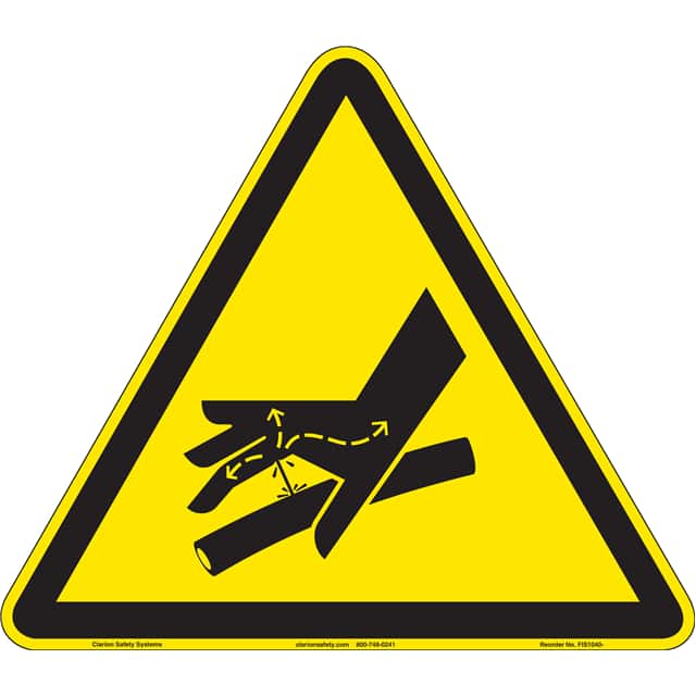 FIS1040-MVFAB ISO SYMBOL  9.20" X 8.00" SIGN