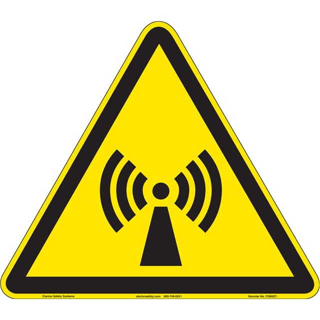 FIS6027-MVFAB ISO SYMBOL  9.20" X 8.00" SIGN