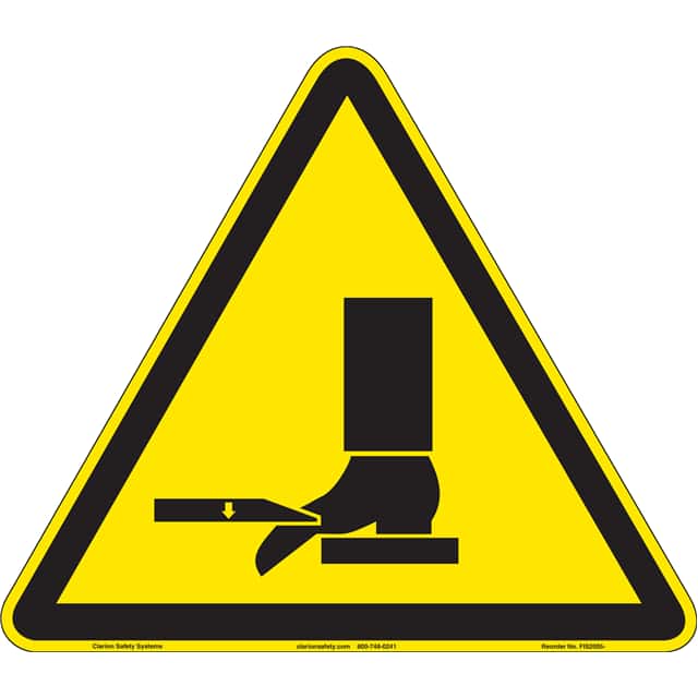 FIS2005-MVFAB ISO SYMBOL  9.20" X 8.00" SIGN