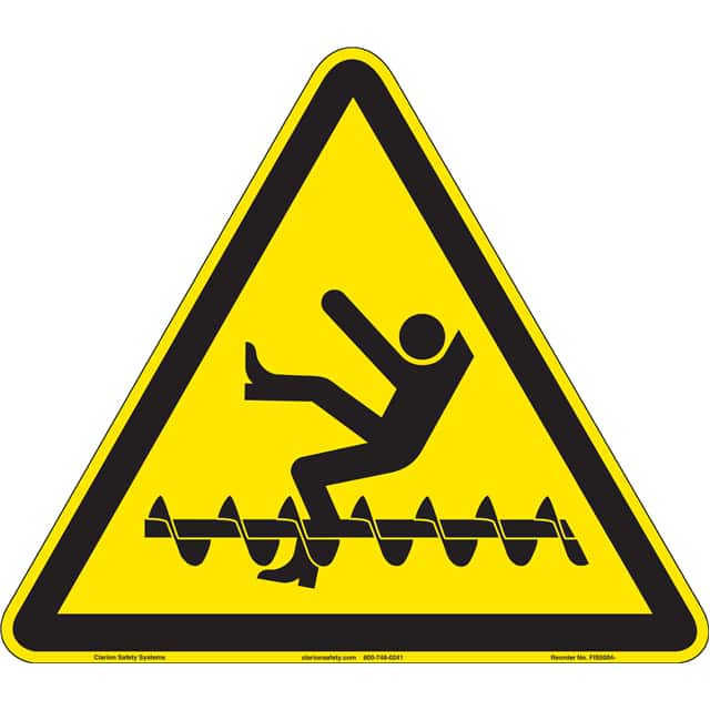 FIS5004-MVFAB ISO SYMBOL  9.20" X 8.00" SIGN