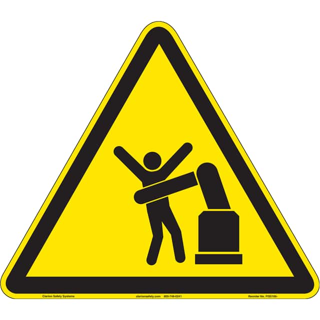 FIS5166-MVFAB ISO SYMBOL  9.20" X 8.00" SIGN
