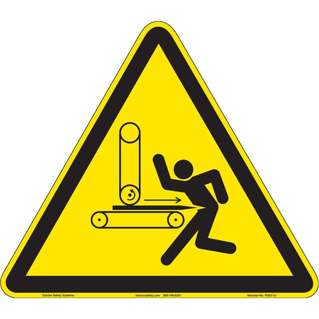 FIS5115-MVFAB ISO SYMBOL  9.20" X 8.00" SIGN