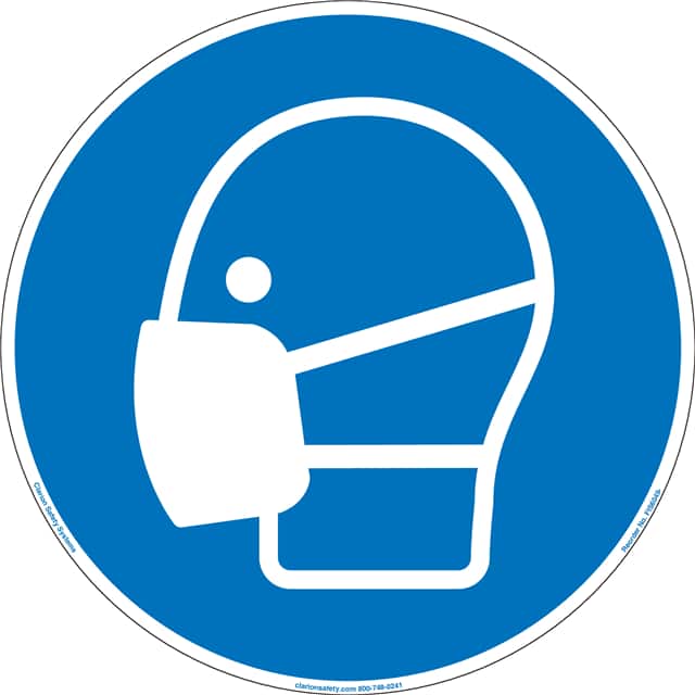 FIS6049-MVE9H ISO SYMBOL   8" DIA SIGN