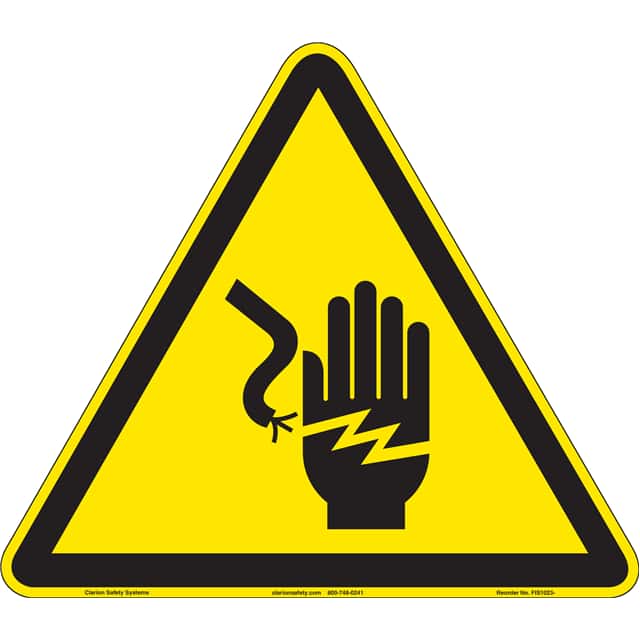 FIS1023-MVFAB ISO SYMBOL  9.20" X 8.00" SIGN