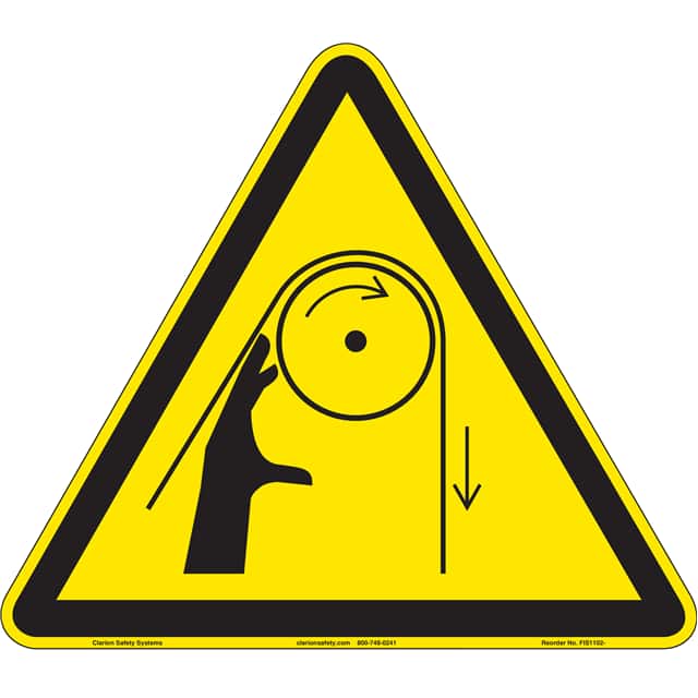 FIS1102-MVFAB ISO SYMBOL  9.20" X 8.00" SIGN