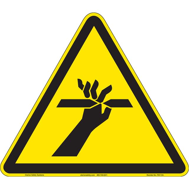 FIS1134-MVFA9 ISO SYMBOL  16.10" X 14.00" SIGN
