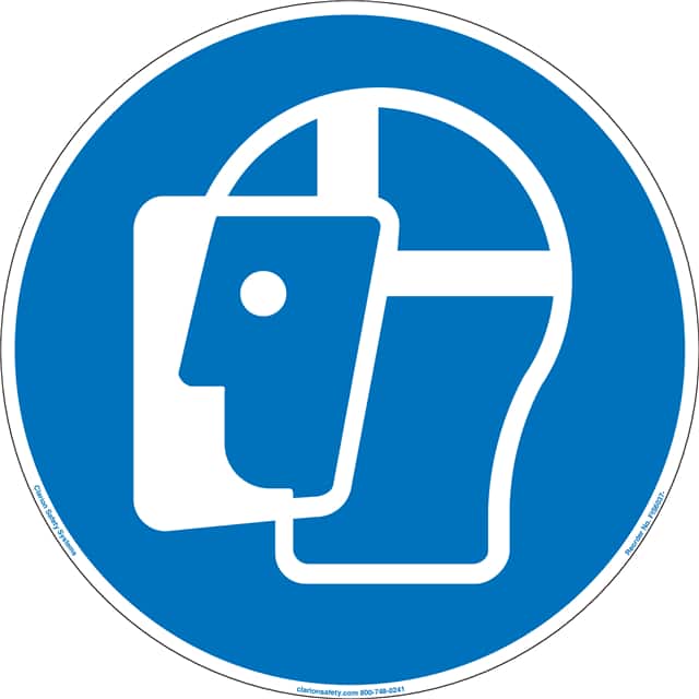 FIS6037-MVE9H ISO SYMBOL   8" DIA SIGN