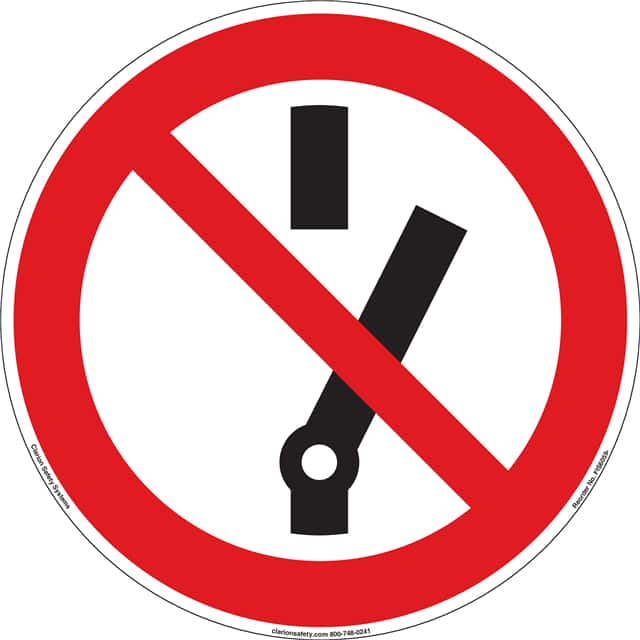 FIS6059-MVE9H ISO SYMBOL   8" DIA SIGN