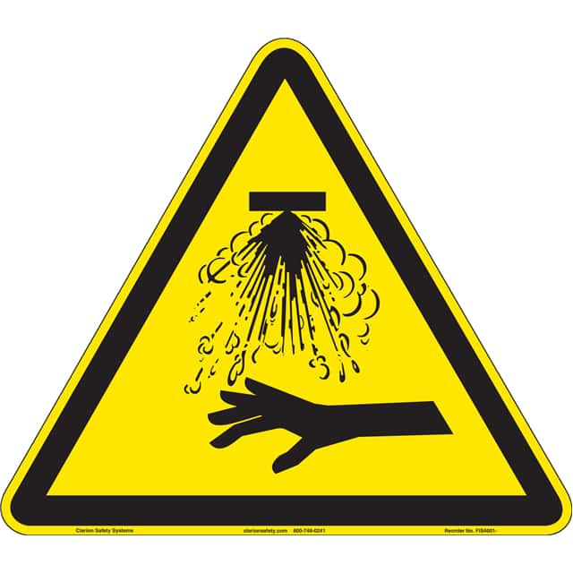 FIS4001-MVFAB ISO SYMBOL  9.20" X 8.00" SIGN