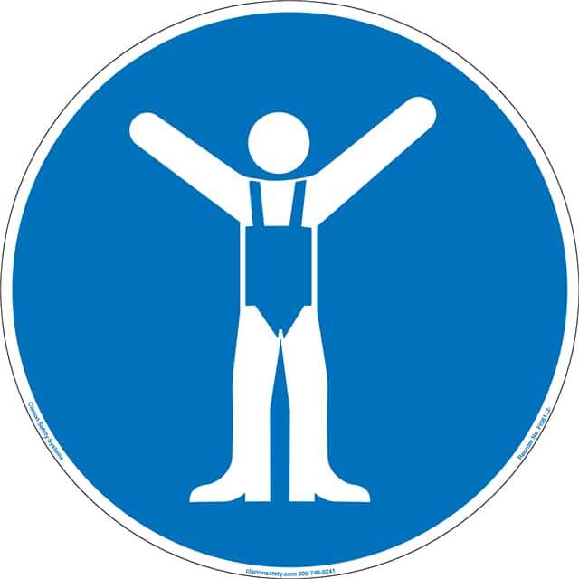 FIS6112-MVE9H ISO SYMBOL   8" DIA SIGN