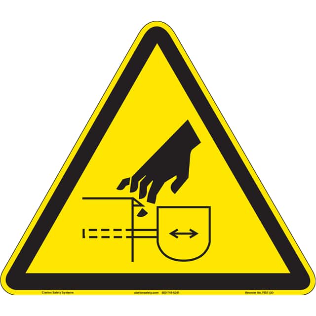 FIS1130-BJFAA ISO SYMBOL 22.70" X 20.00" SIGN