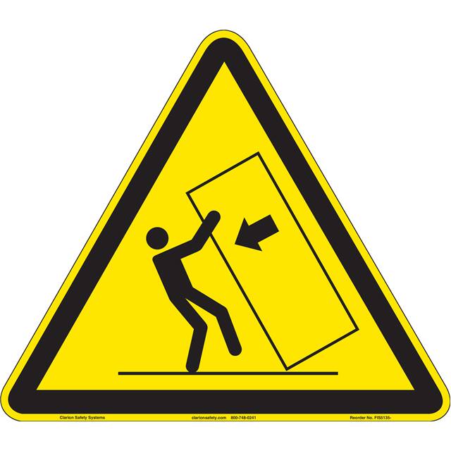 FIS5135-MVFAA ISO SYMBOL  20.70" X 18.00" SIGN