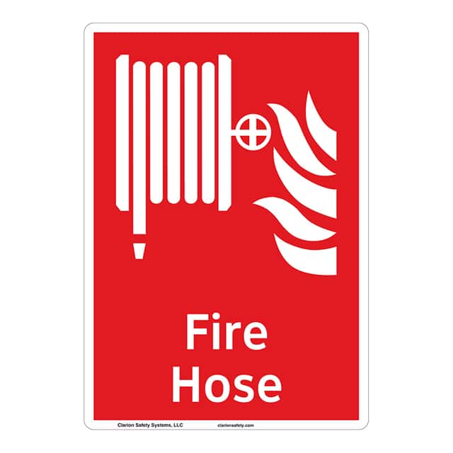 F1016-Z1SW2 FIRE FLEXIBLE SIGN 10" X 14"